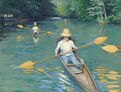 Botes, 1877 de Gustave Caillebotte